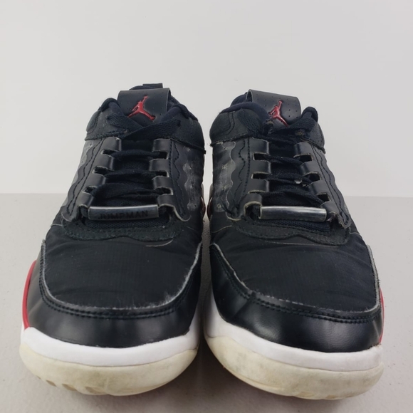 NIKE JORDAN AIR MAX 200 BLACK/GYM
RED-WHITE (GS) - Picture 3 of 11